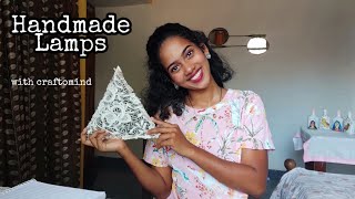 CREATIVE HANDMADE LAMPS | NIGHT LAMPS FROM SCRATCH | HOMEDECORE | DIY | INDIA |GOA