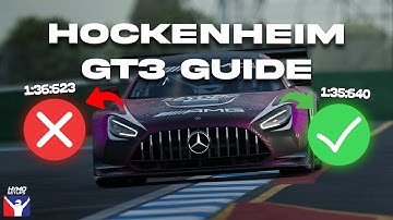 HOW TO DO HOCKENHEIM IN iRacing | GT3 Track Guide & Tips