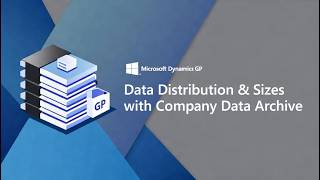 Planning Your GP Archives | Data Distribution & Sizes with Company Data Archive for Dynamics GP