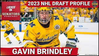 2023 NHL Draft Profile: Gavin Brindley