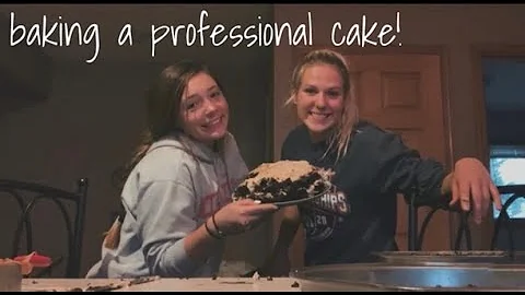professional cake baking