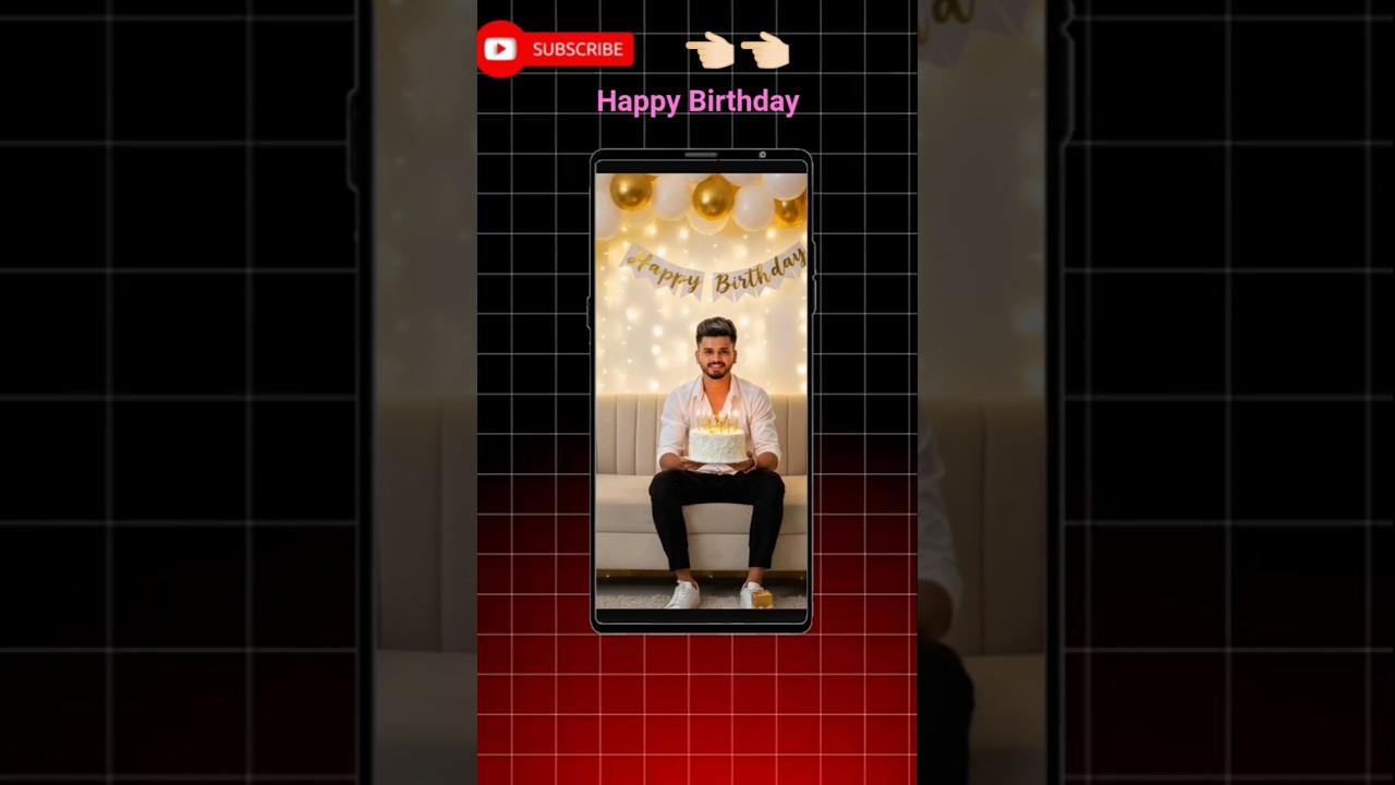 🎂New trending happy birthday ai photo editing 