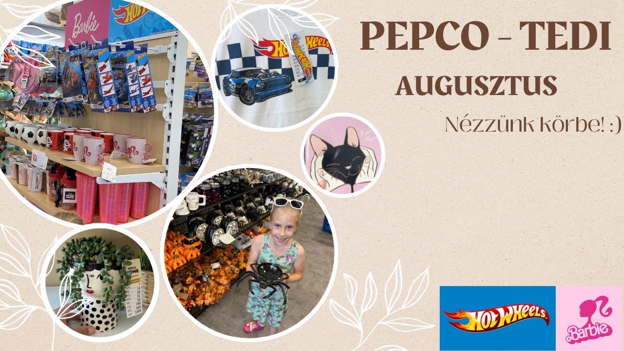 PEPCO📒 | TEDI🎃 | AUGUSZTUS | SHOPPING VLOG A GYEREKEKKEL