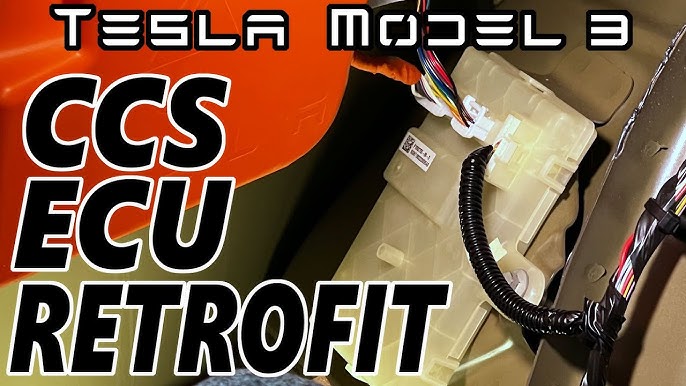 Tesla Model 3 / Y - CCS Retrofit Install and Charging - Electrify