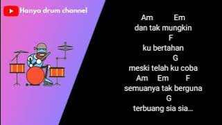 KILLING ME INSIDE-BIARLAH || HANYA DRUM (DRUM ONLY   LIRIK&CHORD)