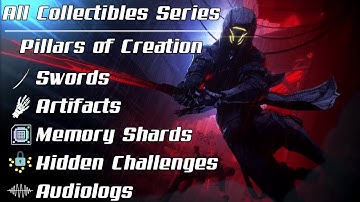 Ghostrunner 2 All Collectibles Series: Pillars of Creation