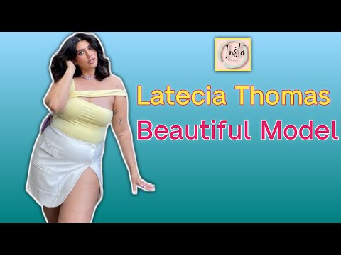 Latecia Thomas – Australian Most Beautiful Curvy Model | Plus size fashion | Wiki Biography