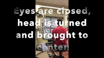 Cervical Joint Position Error Testing