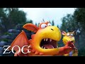 Zog breathes dragon... snow?! @GruffaloWorld: Compilation