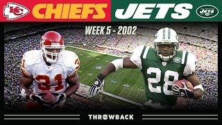 2 Elite RB's in Their Prime Face Off! (Chiefs vs. Jets 2002, Week 5)