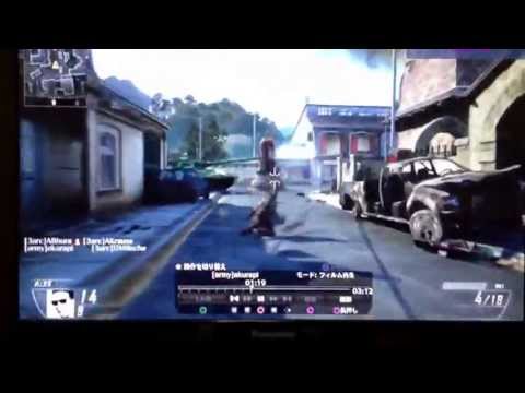 (cod bo2)スナイパー トリック＆クイック＆トマホーク練習