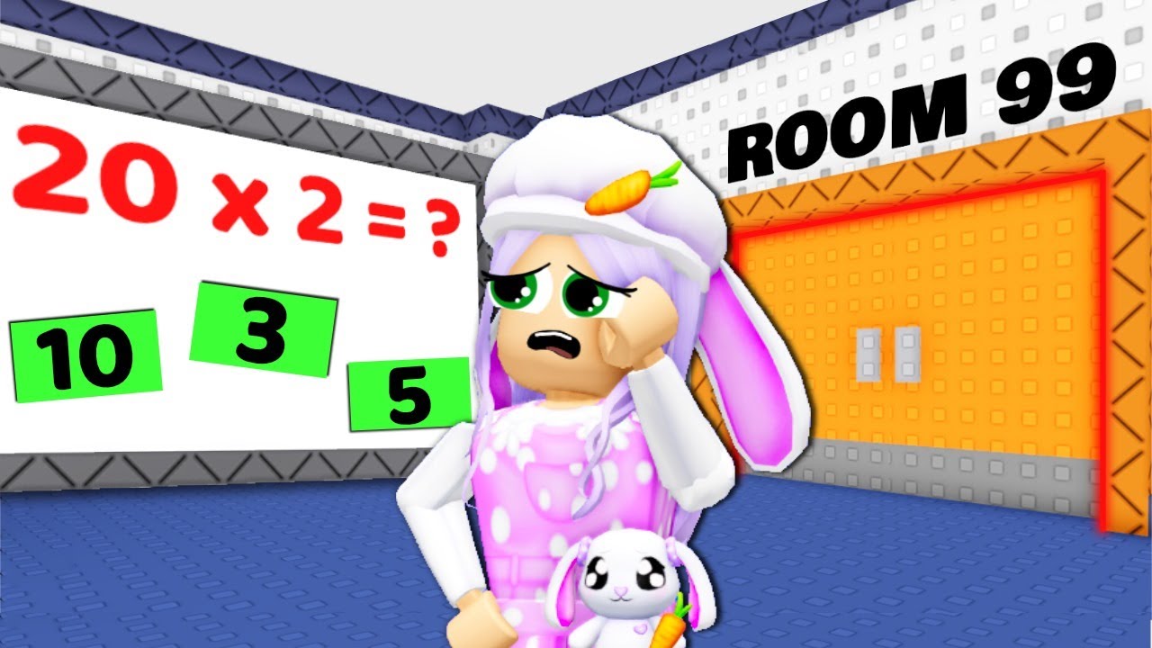 ВЫБЕГИ ИЗ 99 КОМНАТ! (Roblox)