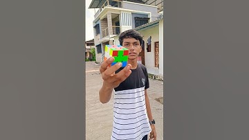 6 cross X pattern on 3 by 3 #cube #cubebox #shorts