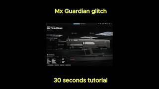 MW3 Mx Guardian GLITCH (tutorial) #mxguardian #mw3 #callofduty