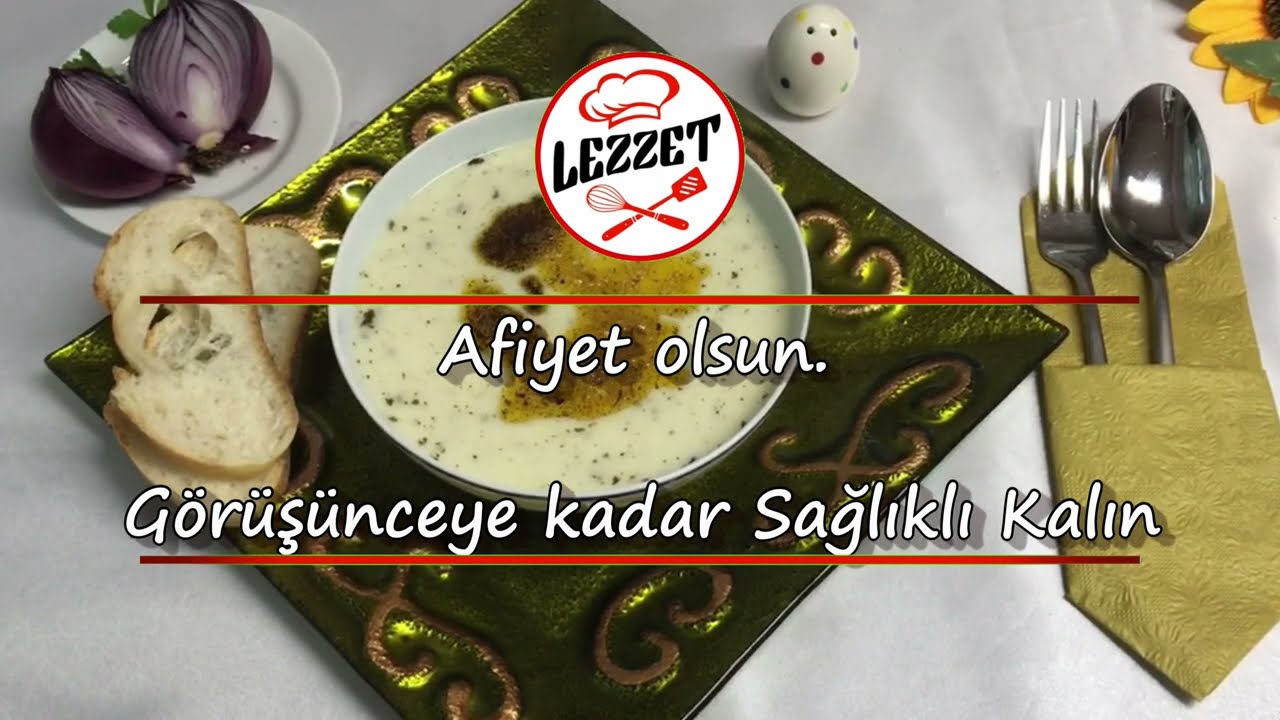 Süper kolay ev yapımı Yayla Çorba tarifi bu çorbanın tadı unutmayacaksınız.