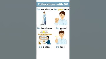English Collocation words with Do