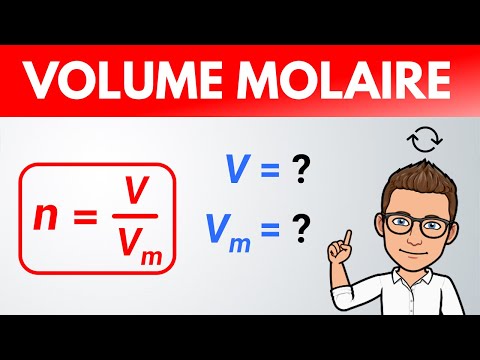 VOLUME MOLAIRE, quantité de matière et volume | Chimie | Manipuler une formule