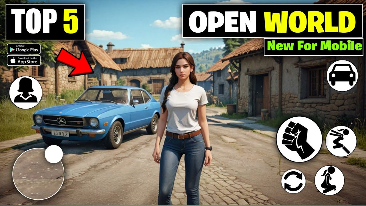 😱 Top 5 New Open World Games For Android | Best Open World Games 2025 ...