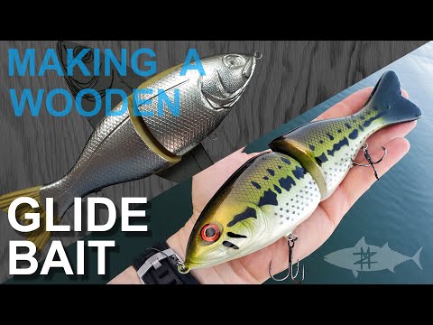 Making Wooden Glide Baits & Swimbaits by Zimmtex 