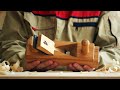 4K Устройство деревянного рубанка, wooden hand plane review