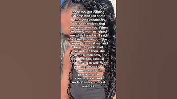 Airlearn gave me the confidence to speak, but it’s the culture I’m learning  to love just as much.