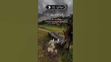 سورة التوبة ✨ #قرآن #اكسبلور #الراحة_النفسية