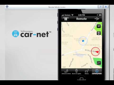 Volkswagen Car-Net™ — Remote Vehicle Locator