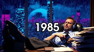 Relaxing Synthwave Nostalgia – Chill Playlist for Work & Study