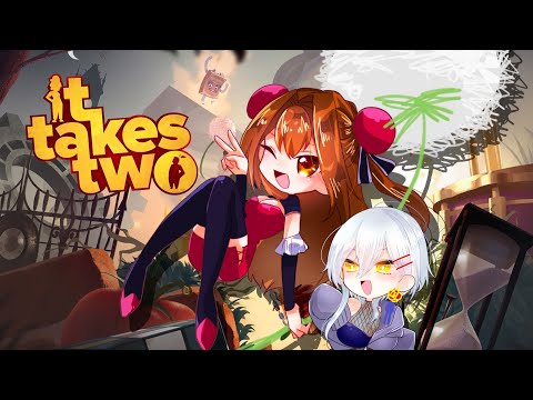 人形にされてしまった2人で協力プレイ！#3 w/よみちゃん【It Takes Two】【VTuber】