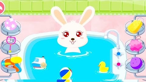 Permainan Mandi Panda, Android Game Play, Game Baby Bus