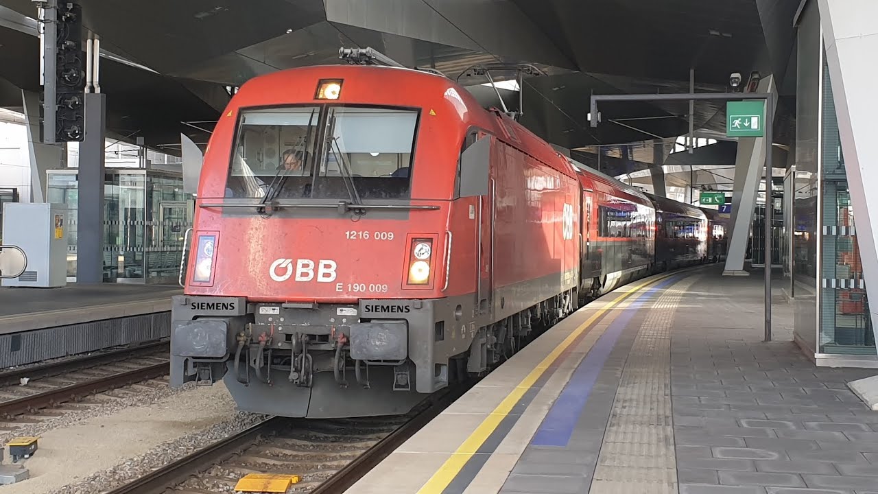 Abfahrt ÖBB RJ 133
