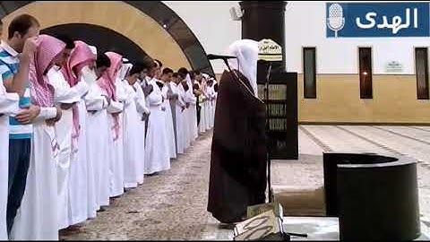 آيات الحج بالصبا الحزين للشيخ ياسر الدوسري ~ فجر الخميس 1438/12/9