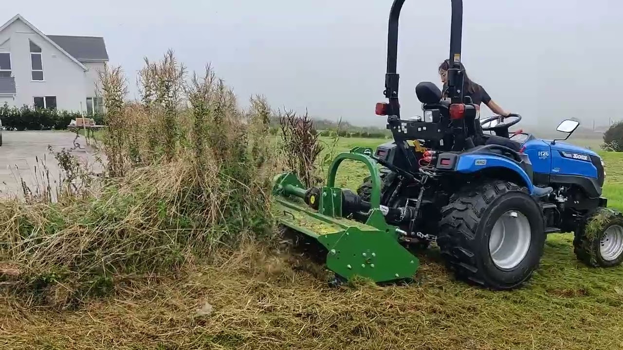 Solis 26 Hydrostatic with Flail Mower