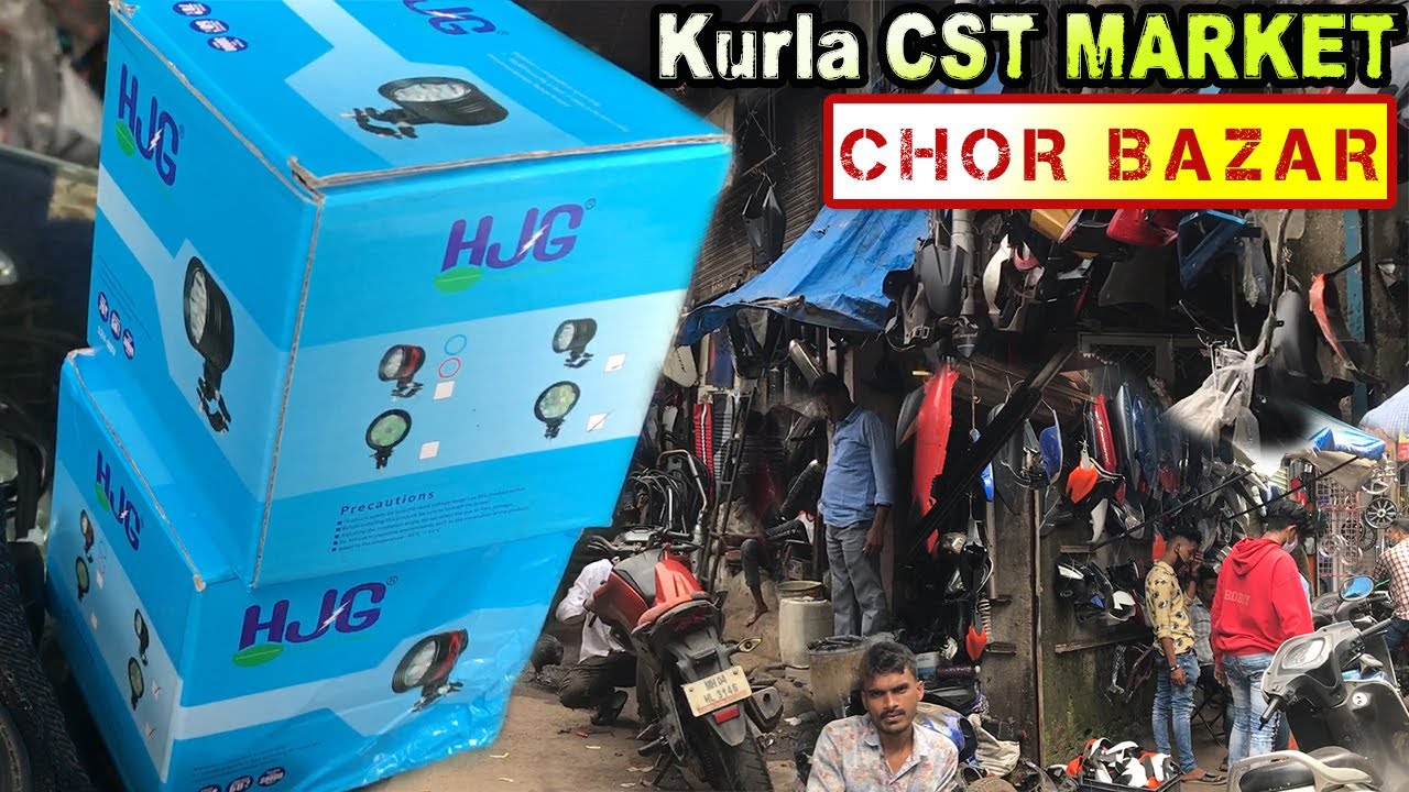 Buying a New HJG Lights from Kurla Bike Market