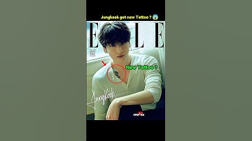 Jungkook got new Tattoo ? 🤯😱 #bts #btsarmy #btsshorts #jungkook #taehyung #taekook #btsv #jin #jimin