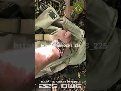 Видео, опубликованное 225-м Отдельным штурмовым батальоном