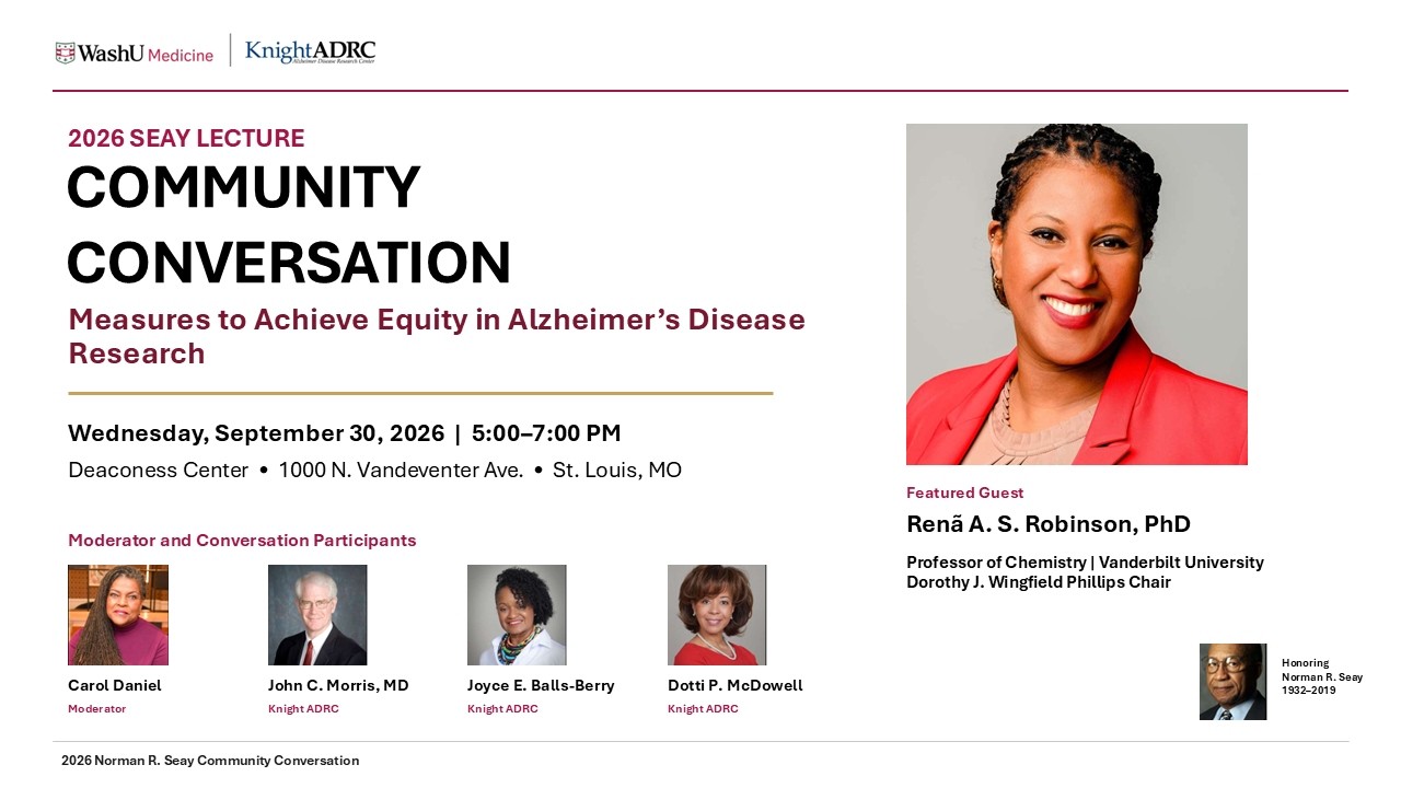The 2026 Norman R. Seay Community Conversation with Lecturer Renã A. S. Robinson, PhD