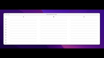 Tkinter - Spreadsheet