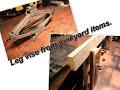 woodworking Leg vise from junkyard items diy