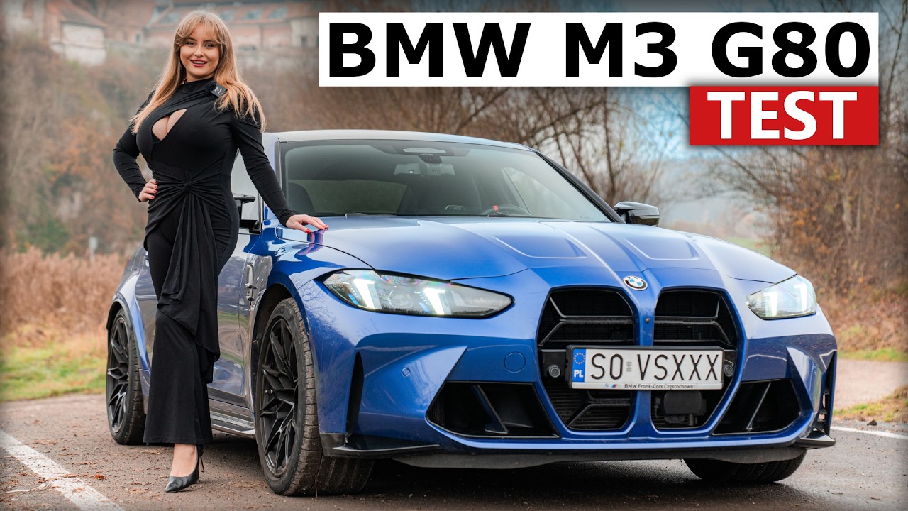 BMW M3 Competition G80 LCI TEST PL (3.0 530KM 8HP)