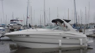 Monterey 265 Boat Walk Thru Tour by South Mountain Yachts @ (949) 842-2344