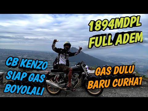 GASS PUNCAK TELOMOYO‼️PERDANA CB KENZO NAIK GUNUNG‼️EVERIDAY IS HOLIDAY‼️CJDWGANK PANGGAH LOSSS