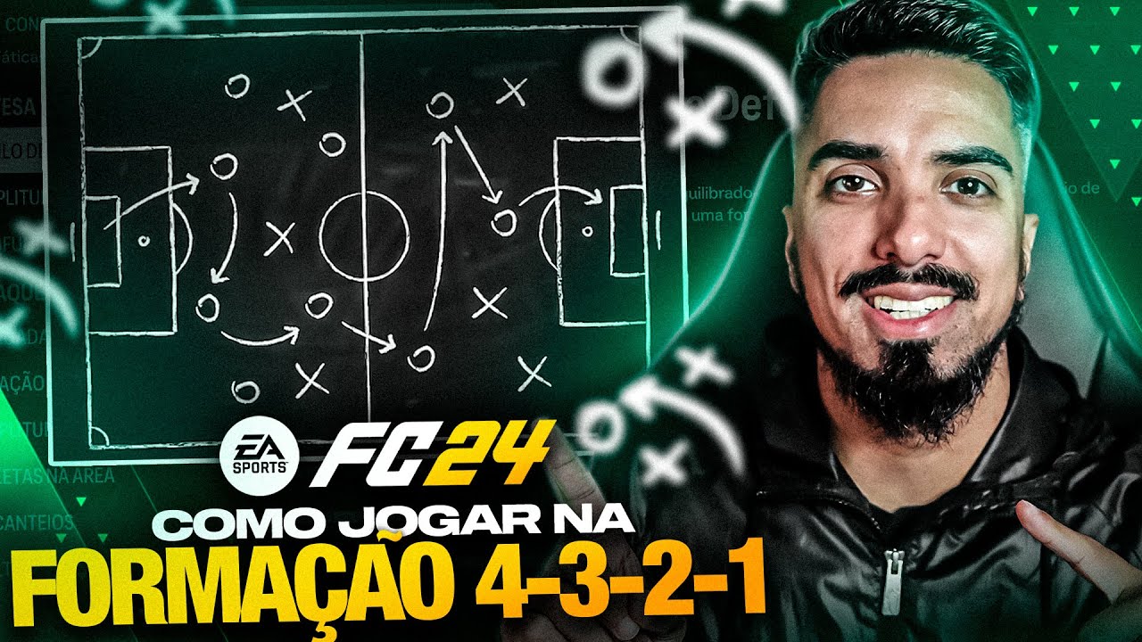 FC 24: COMO JOGAR NA MELHOR FORMAÇÃO DO JOGO 4321 🧠 - DICAS DE JOGO ...