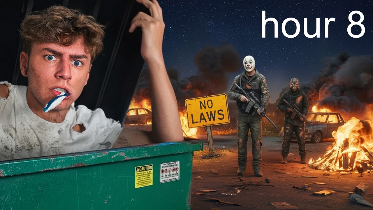 Я тайно разбил лагерь в городе без законов