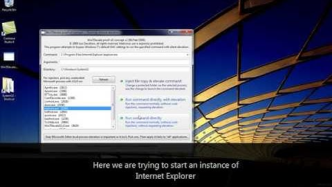 Exploit code for Windows 7 injection vulnerability RELEASED!