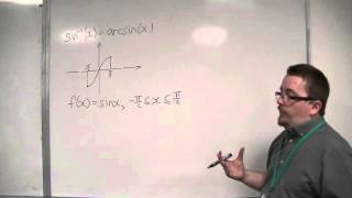 OCR MEI Core 3 2.21 Inverse Sine - arcsin(x)