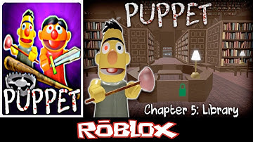 Piggy Puppet Chapter 5 LIBRARY (Beginning and Ending) By HD Games Roblox