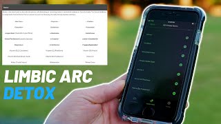 How to make customized DETOX program on Limbic Arc App screenshot 4