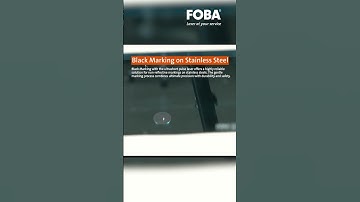 🔩 Unlock the #science  of Black #marking  with Ultrashort Pulse #laser  #technology  ! 🔩