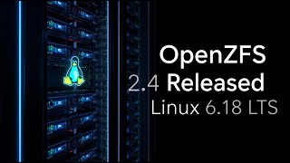 Openzfs 2.4 Released Linux 6.18 Lts Support, Quotas, Uncached Io Explained